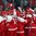 MONTREAL, CANADA - DECEMBER 27: Denmark players celebrates after a 3-2 preliminary round win over Finland at the 2017 IIHF World Junior Championship. (Photo by Andre Ringuette/HHOF-IIHF Images)

